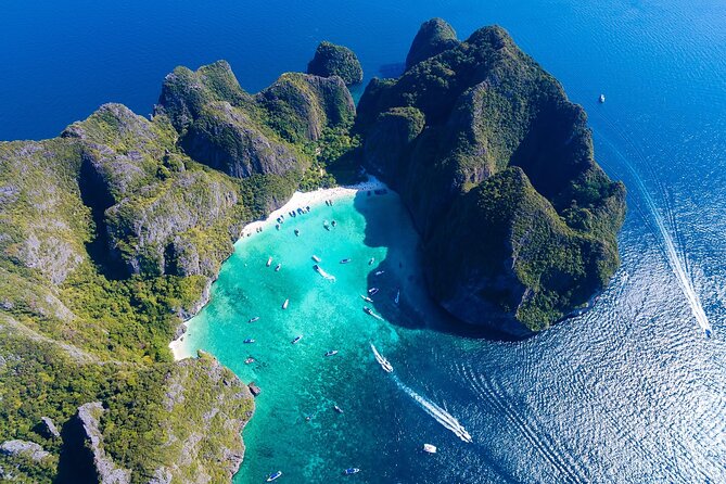 Premium Phi Phi, bamboo island tour Speed Catamaran - Koh Khai Nai: Egg-Island Swimming With Fruit on the Side