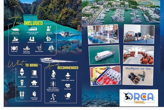 Premium Phi Phi, bamboo island tour Speed Catamaran - Pi Leh Bay: The Lagoon Snorkel Most People Hope For