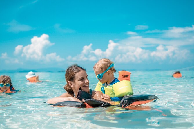 Private Boat Tour with Dolphin Spotting and Snorkelling from Phuket - Mai Ton (Honeymoon Island): dolphins from the boat and snorkel time