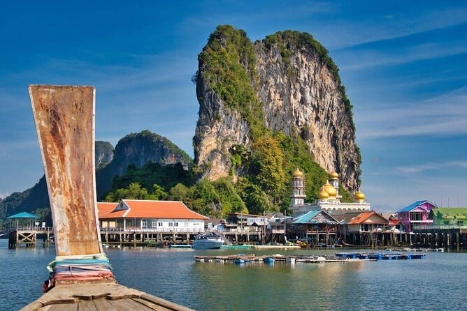 Private James Bond Island Canoeing Long-tail Boat Tour w/ Lunch - Ko Panyi lunch on stilts: where the food matches the views