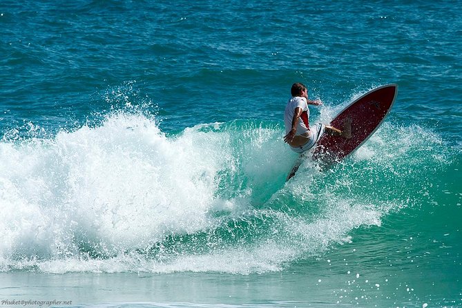 Private Surf Lesson: 1-Hour Wave-Riding on Kata Beach - In the water: gentle pushes, selected waves, and real guidance