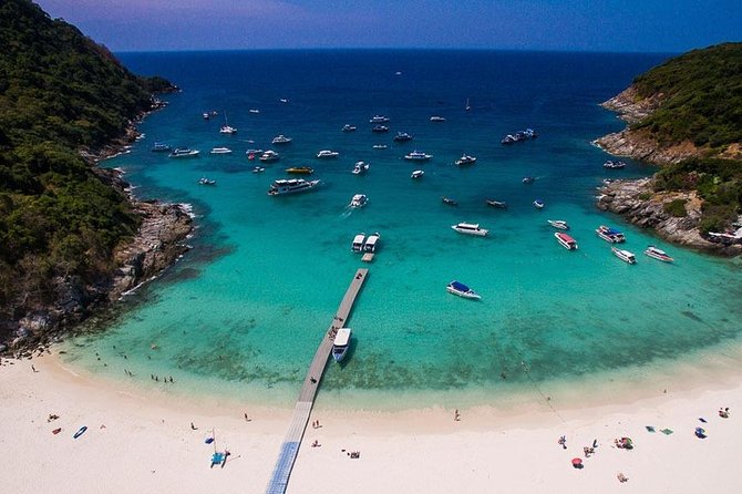 Racha and Coral Island One Day Trip + Sunset by Luxury Catamaran From Phuket - Morning logistics: hotel pickup, pier timing, and group size
