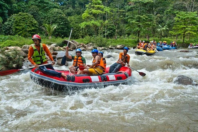 Rafting 5 km, ATV 30 Mins, Fly Fox and Jungle Tour From Phuket - White-Water Rafting on the Song Phreak River (Listed 5 km)