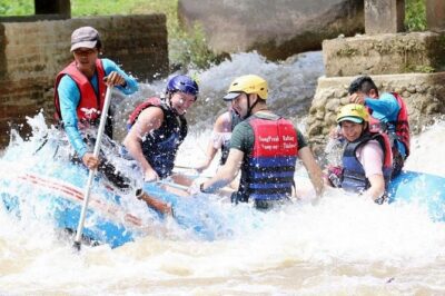 Rafting 7 km and ATV Adventure Tour with Lunch From Phuket - Wat Suwan Kuha Temple: big Buddha, short stop, good mood setter