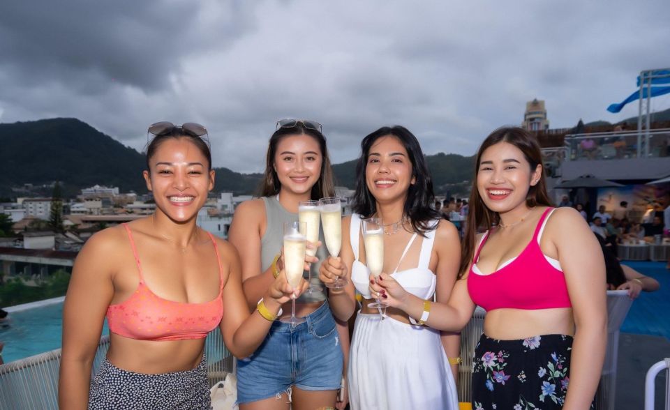 Sailaway Pool Party Phuket - Food on Site: What’s Available vs What You’re Paying For