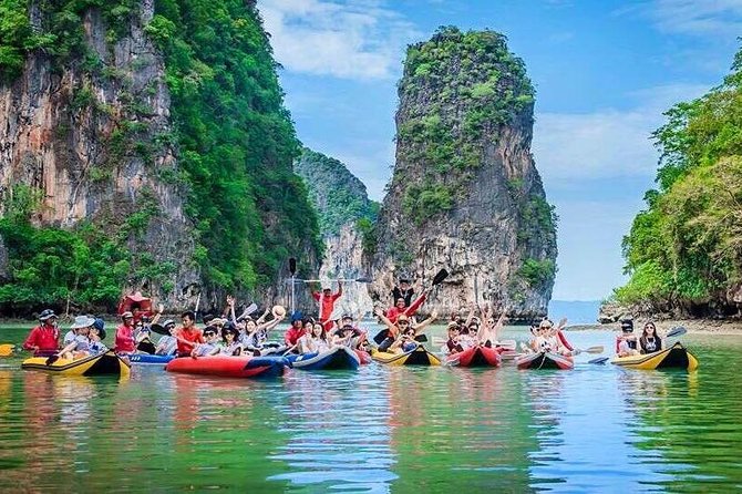 Sea Cave Canoeing & James Bond Island by Big Boat (Best Tour) - James Bond Island: the famous stop, handled the practical way