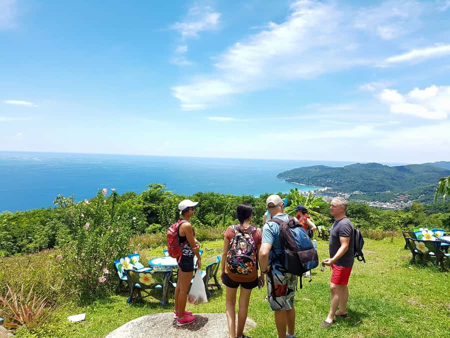 Temple and Jungle Trekking tour with Lunch at Farm-to-Table - Big Buddha Hill: stunning views, but remember the closure