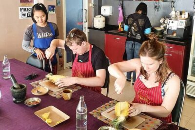 Thai Cooking Class with Market Tour in Phuket by VJ - Arriving at the school around 11:45am and settling in