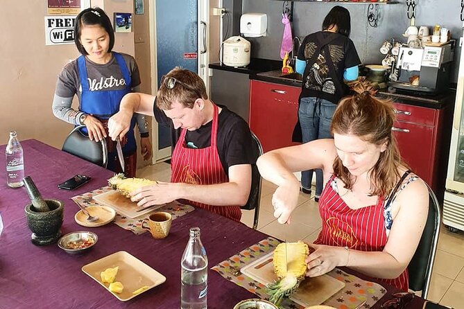 Thai Cooking Class with Market Tour in Phuket by VJ - Arriving at the school around 11:45am and settling in