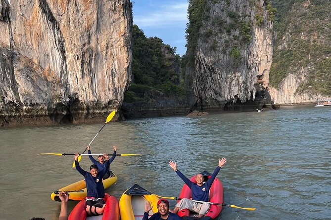 Twilight Sea Canoe Tour with Sea Cave Kayaking in Phang Nga Bay - Ao Po Pier: gear-up and partner pairing